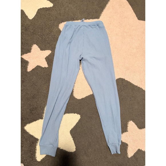 Women's Disney Light Blue Ribbed Minnie Mouse Hoodie and Jogger Set XS - Picture 12 of 16